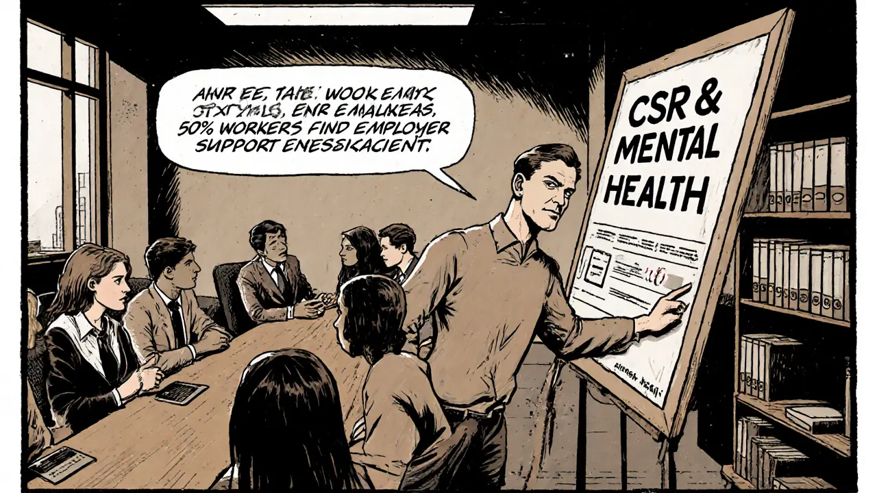 CSR a duševní zdraví: Jak vytvořit efektivní program pro zaměstnance