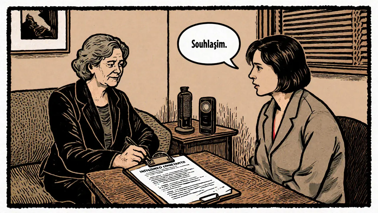 Nahrávání psychoterapie: Pravidla, etika a zákonný rámec