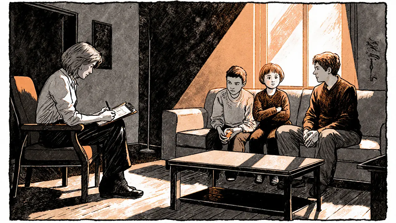 Rodinná terapie při dětských obtížích - Jak zapojit celou rodinu do léčby