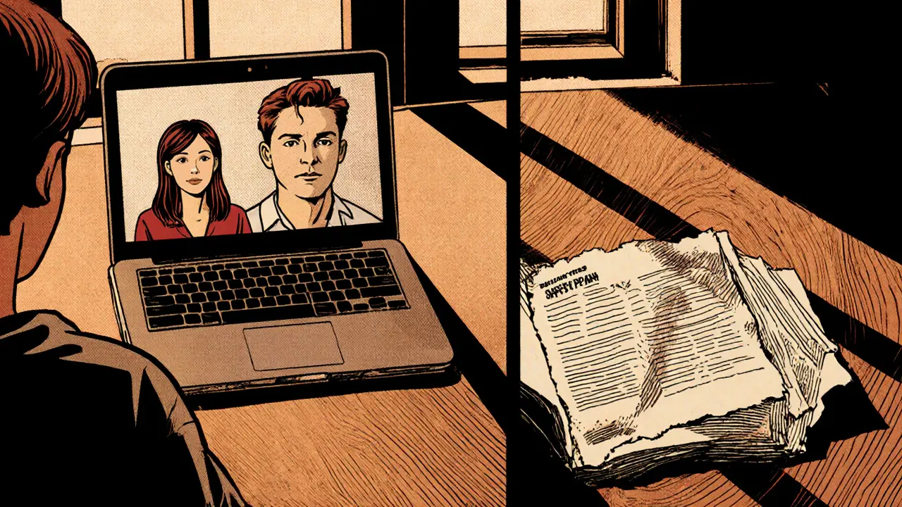 Jak řešit krizi během online terapie - praktický bezpečnostní plán a kontakty pomoci