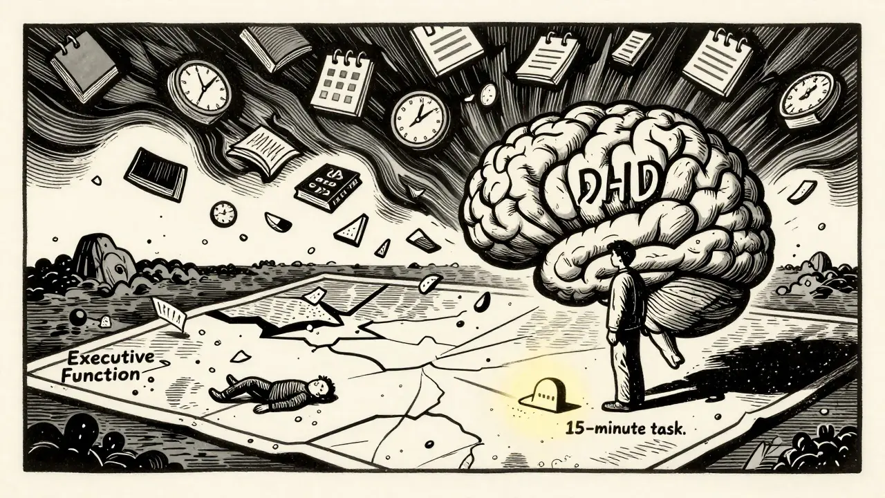 Exekutivní funkce a ADHD: Jak trénovat plánování a organizaci