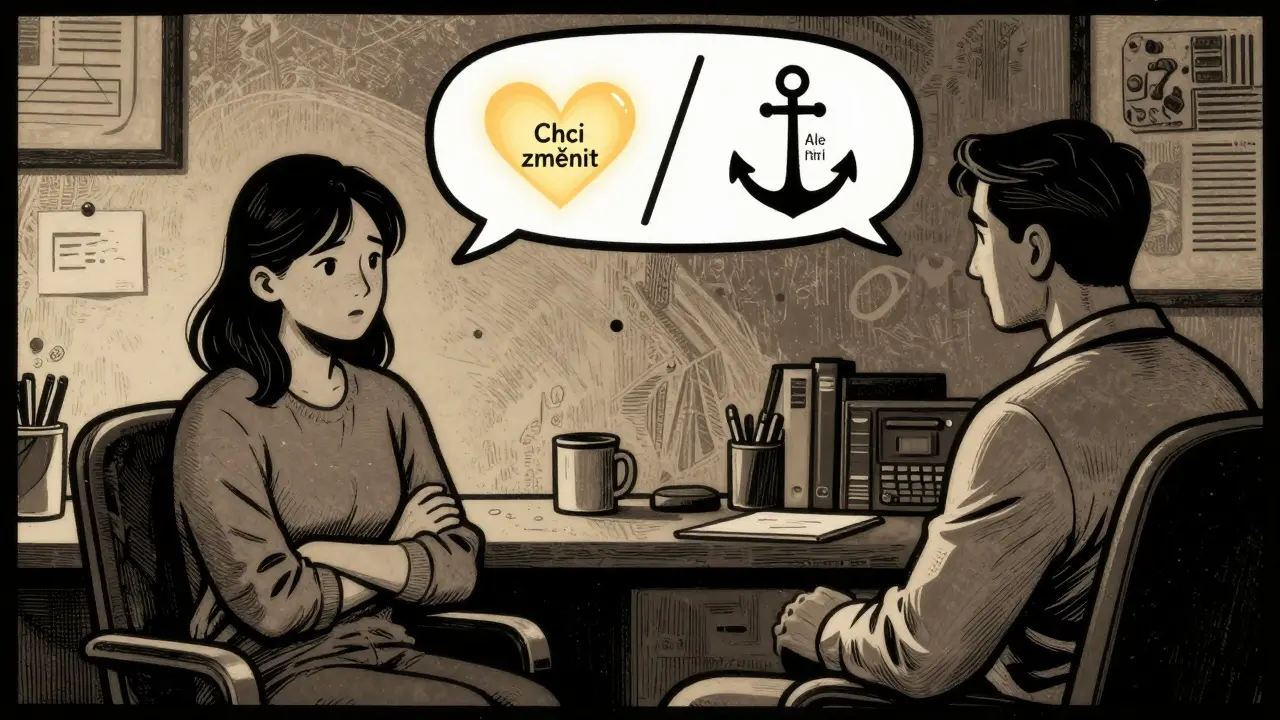 Jak pracovat s motivací v psychoterapii: Motivační prvky a ambivalence