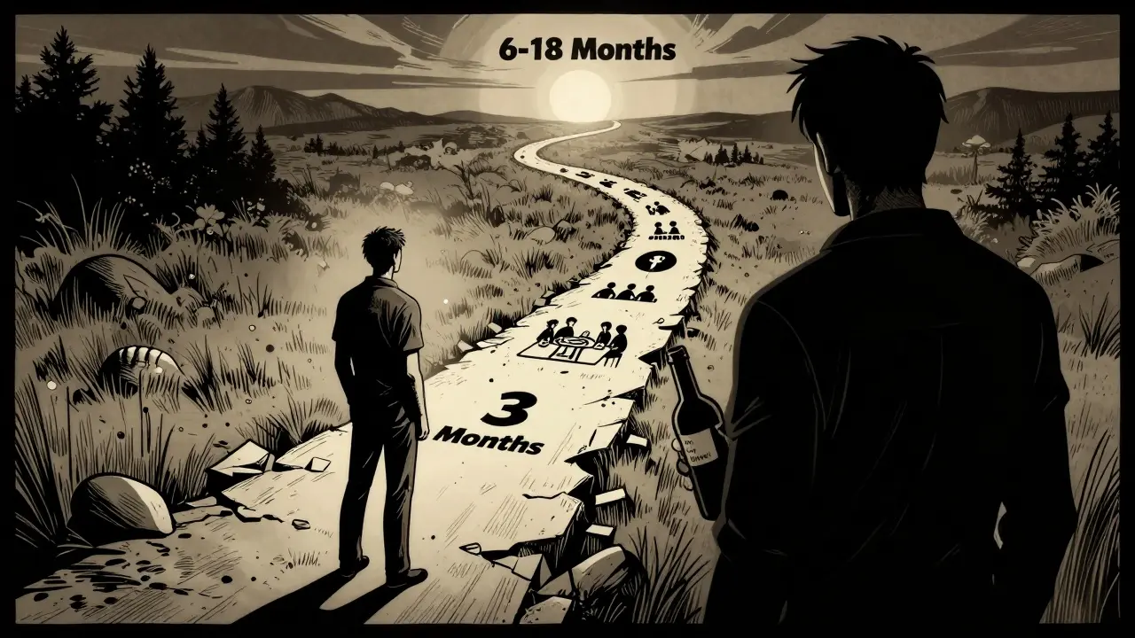 Délka léčby závislosti: Proč trvá měsíce až roky