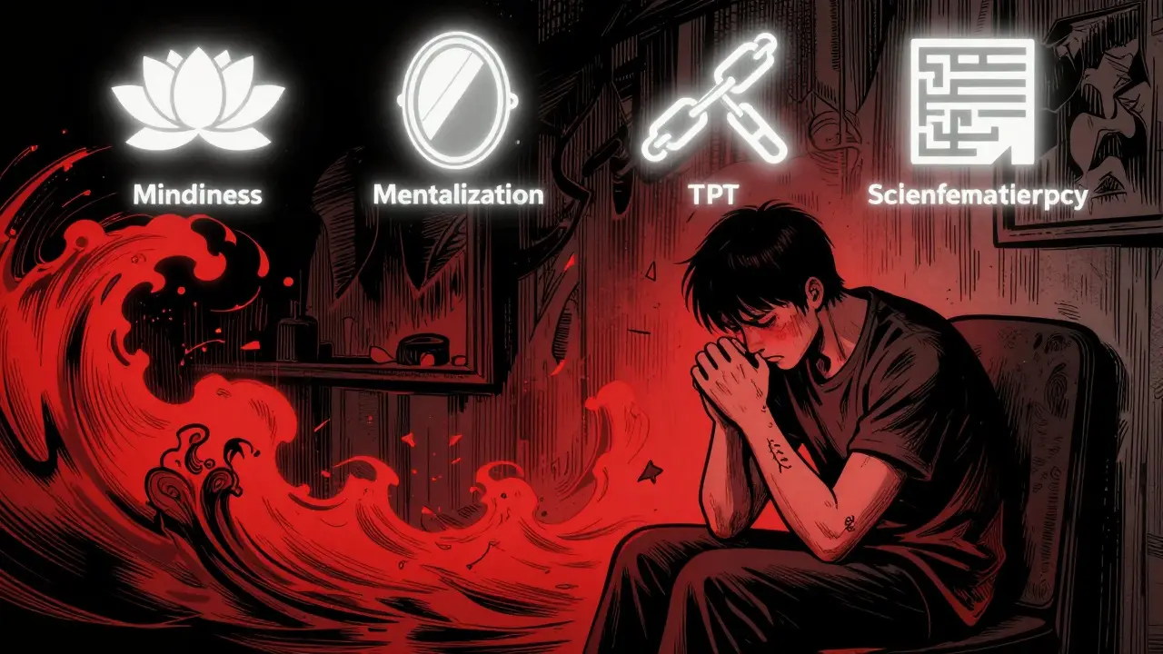 Sebepoškozování při BPD: Jak psychoterapie a bezpečnostní plán zachrání život