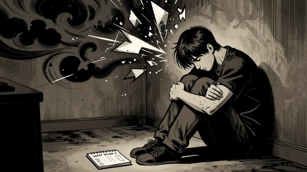 Sebepoškozování při HPO: Jak psychoterapie a bezpečnostní plán zachraňují životy