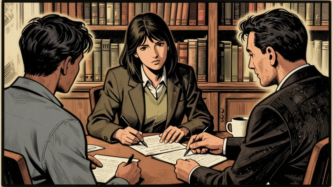 Terapeut na supervizi s poradcem, udržuje hranice.