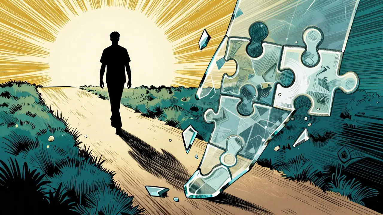 Cesta k uzdravení a integrace traumatu do životního příběhu v stylu dřerýzu.