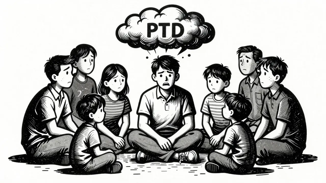 Zapojení blízkých do léčby PTSD: Jak psychoedukace rodiny pomáhá uzdravit