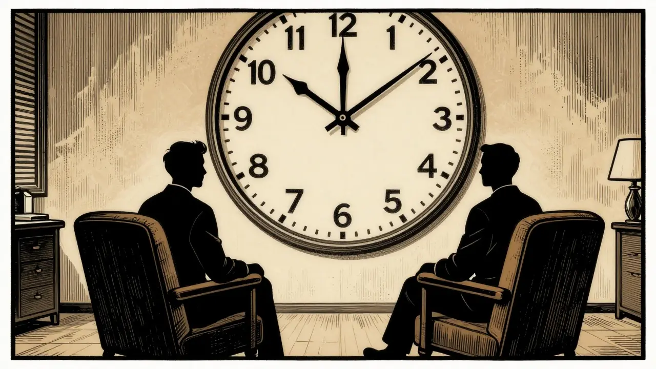 Jak dlouho trvá psychoterapie: Proč je standardem právě 50 minut?